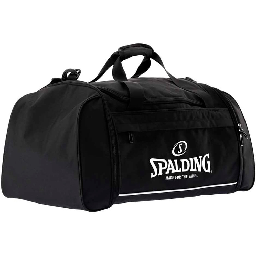 Spalding varios baloncesto Team Bag Medium Black/White 50 L 01
