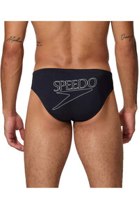 Speedo bañador natación hombre Endurance+ Logo Brief 2.5 vista trasera