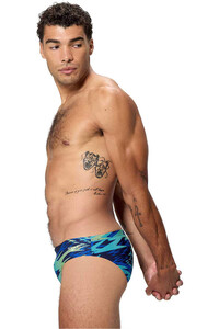 Speedo bañador natación hombre Hyperboom Print Brief 2.5 vista detalle