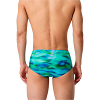 Speedo bañador natación hombre Male Printed 13.5cm Brief vista trasera