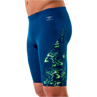 Speedo bañador natación hombre Male Spliced Printed Jammer vista detalle