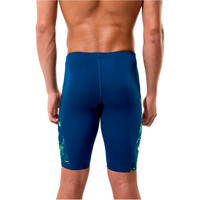 Speedo bañador natación hombre Male Spliced Printed Jammer vista trasera