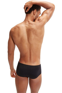 Speedo bañador natación hombre Mens Allover Digi 14cm Brief vista trasera