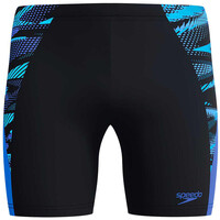 Speedo bañador natación hombre Mens END+ MAX Splice Mid Jammer vista frontal