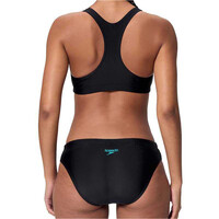 Speedo bañador natación mujer Colourblock Splice 2.0 Two Piece vista trasera