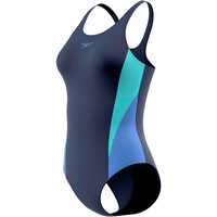 Speedo bañador natación mujer Colourblock Splice Muscleback vista detalle