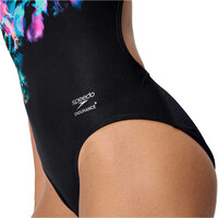 Speedo bañador natación mujer Female Placement Printed Powerback vista detalle