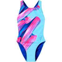 Speedo bañador natación mujer Female Placement Printed Powerback vista detalle