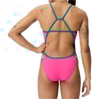 Speedo bañador natación mujer Female Placement Printed Powerback vista trasera