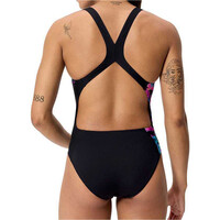 Speedo bañador natación mujer Female Placement Printed Powerback vista trasera