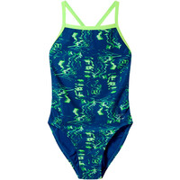 Speedo bañador natación mujer Female Printed Turnback vista detalle