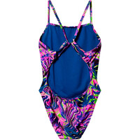 Speedo bañador natación mujer Female Printed Web Back 06