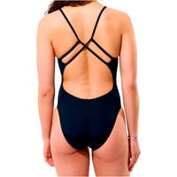 Speedo bañador natación mujer Female Solid EnduranceX Strappy Back vista trasera