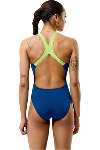 Speedo bañador natación mujer Female Solid Powerback vista trasera