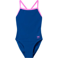 Speedo bañador natación mujer Female Solid Turnback vista detalle