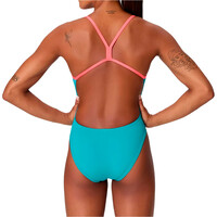 Speedo bañador natación mujer Female Solid V-Back 2.0 vista trasera