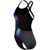 Speedo bañador natación mujer FL Placement Printed PowerBack vista detalle