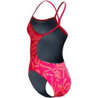 Speedo bañador natación mujer FL Printed V-Back 2.0 03