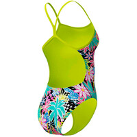 Speedo bañador natación mujer FL Printed V-Back 2.0 vista detalle