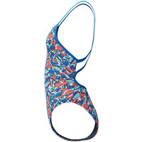 Speedo bañador natación mujer FL Printed Web Back 04
