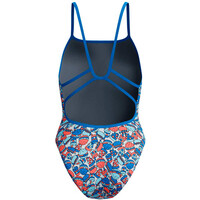 Speedo bañador natación mujer FL Printed Web Back vista trasera