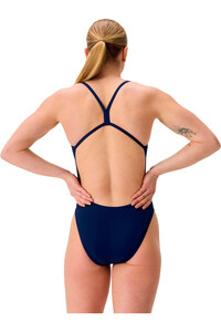 Speedo bañador natación mujer FL Solid V-Back 2.0 vista trasera