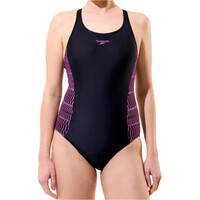 Speedo bañador natación mujer Placement Muscleback One Piece vista frontal