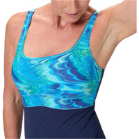 Speedo bañador natación mujer Print Contour Eclipse One Piece 04
