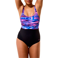 Speedo bañador natación mujer Print Contour Eclipse One Piece 04