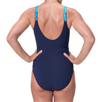 Speedo bañador natación mujer Print Luna Lustre One Piece vista trasera
