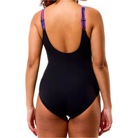 Speedo bañador natación mujer Print Luna Lustre One Piece vista trasera