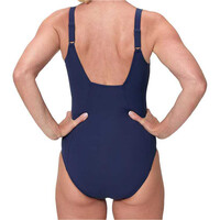 Speedo bañador natación mujer Solid Contour Eclipse One Piece vista trasera