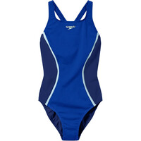 Speedo bañador natación mujer Solid Splice Medalist One Piece vista frontal