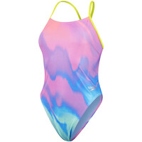 Speedo bañador natación mujer Womens Allover Digital Tie-Back 04