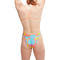 Speedo bañador natación mujer Womens Allover Digital Vback vista trasera