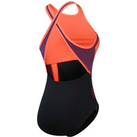 Speedo bañador natación mujer Womens High Neck Splice Cross Back Swimsuit 06