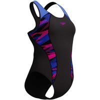 Speedo bañador natación mujer Womens Placement Laneback 04