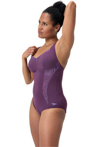 Speedo bañador natación mujer Womens Shaping Printed Lunaelustre 1 Piece vista detalle