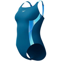 Speedo bañador natación mujer Womens Shaping Printed Splice Swimsuit vista detalle