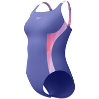 Speedo bañador natación mujer Womens Shaping Printed Splice Swimsuit vista detalle