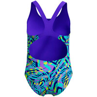 Speedo bañador natación niña Digital Allover Splashback vista trasera