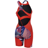 Speedo bañador natación niña Fastskin Junior LZR Ignite Kneeskin vista trasera