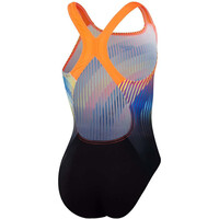 Speedo bañador natación niña Girls Digital Placement Powerback vista trasera