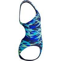Speedo bañador natación niña Hyperboom Print Medalist One Piece vista detalle