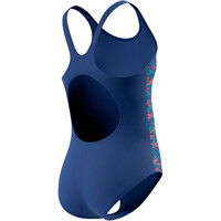 Speedo bañador natación niña Placement Muscleback Swimsuit vista trasera