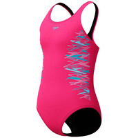 Speedo bañador natación niña Placement Muscleback vista detalle