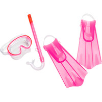 Speedo gafas snorkel niño Kids Aqua Quest Mask Snorkel Fin Set vista frontal