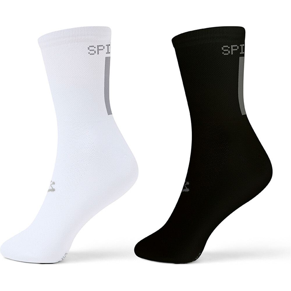 Spiuk calcetines ciclismo CALCETIN PACK 2 UDS. ANATOMIC MEDIO UNISEX vista frontal