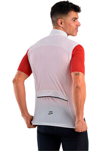 Spiuk chaleco ciclismo cortavientos CHALECO ANATOMIC vista trasera