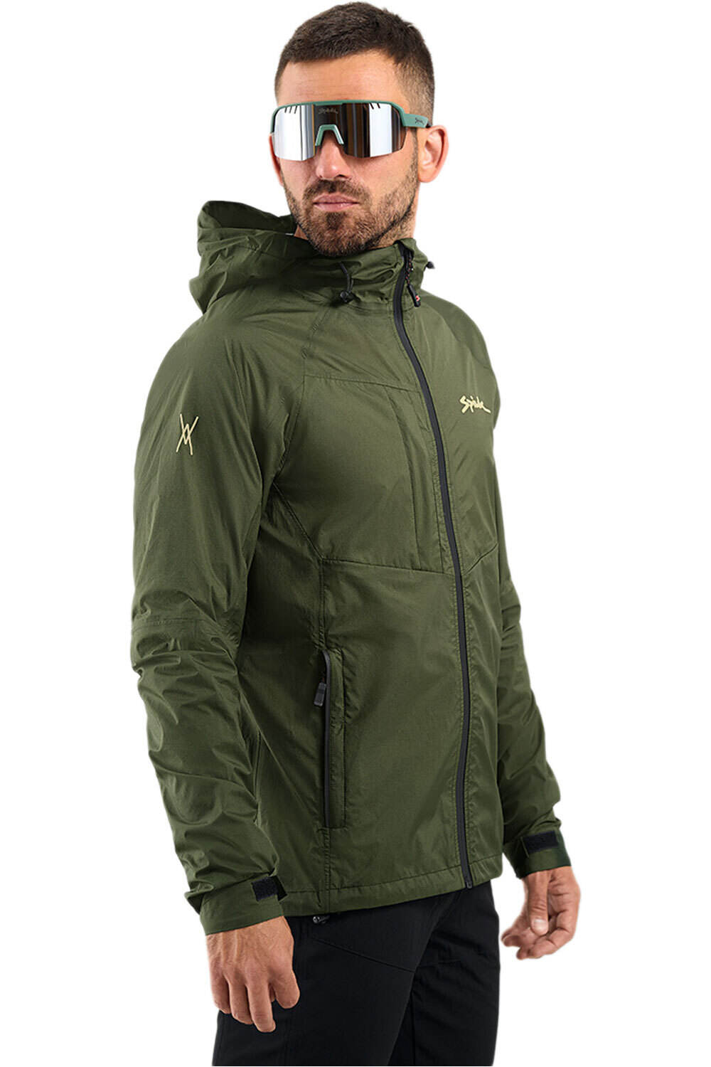Spiuk chaqueta impermeable ciclismo hombre IMPERMEABLE ALL TERRAIN HOMBRE vista frontal
